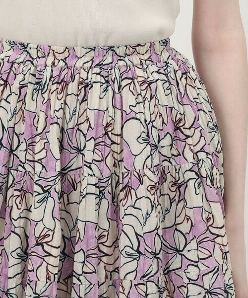 TOMORROWLAND / トゥモローランド ロング・マキシ丈スカート | 【WEB先行予約・別注】MARIHA Flower Poem 草原の虹のスカート | 詳細5