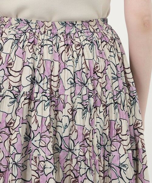 TOMORROWLAND / トゥモローランド ロング・マキシ丈スカート | 【WEB先行予約・別注】MARIHA Flower Poem 草原の虹のスカート | 詳細6