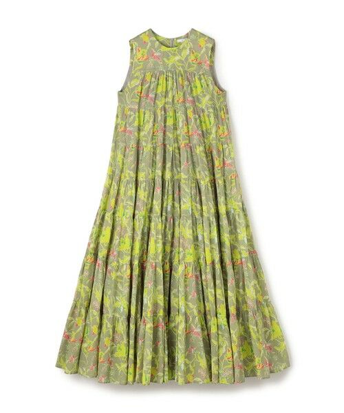 TOMORROWLAND / トゥモローランド ロング・マキシ丈ワンピース | 【WEB先行予約・別注】MARIHA MidnightFlowers ミューズのドレス（22 イエロー系）