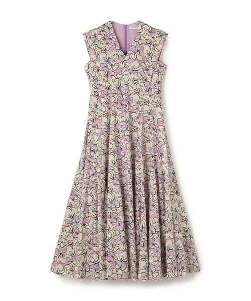 TOMORROWLAND / トゥモローランド ロング・マキシ丈ワンピース | 【WEB先行予約・別注】MARIHA Flower Poem 夏の月のドレス（72 ラベンダー系）