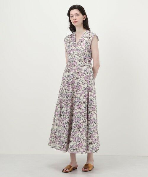 TOMORROWLAND / トゥモローランド ロング・マキシ丈ワンピース | 【WEB先行予約・別注】MARIHA Flower Poem 夏の月のドレス | 詳細1