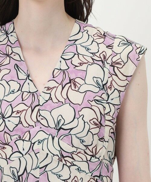 TOMORROWLAND / トゥモローランド ロング・マキシ丈ワンピース | 【WEB先行予約・別注】MARIHA Flower Poem 夏の月のドレス | 詳細4