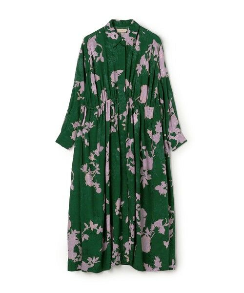 TOMORROWLAND / トゥモローランド ロング・マキシ丈ワンピース | ne Quittez pas Shantoon Jacquard ワンピース（56 ダークグリーン系）