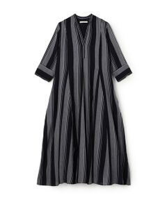 TOMORROWLAND / トゥモローランド ロング・マキシ丈ワンピース | ne Quittez pas Cotton Voile Stripe ワンピース