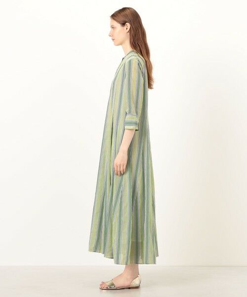 TOMORROWLAND / トゥモローランド ロング・マキシ丈ワンピース | ne Quittez pas Cotton Voile Stripe ワンピース | 詳細2