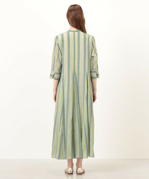 TOMORROWLAND / トゥモローランド ロング・マキシ丈ワンピース | ne Quittez pas Cotton Voile Stripe ワンピース | 詳細3