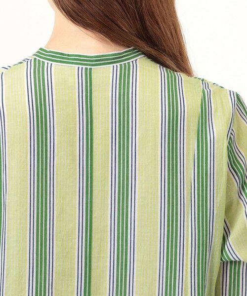 TOMORROWLAND / トゥモローランド ロング・マキシ丈ワンピース | ne Quittez pas Cotton Voile Stripe ワンピース | 詳細5