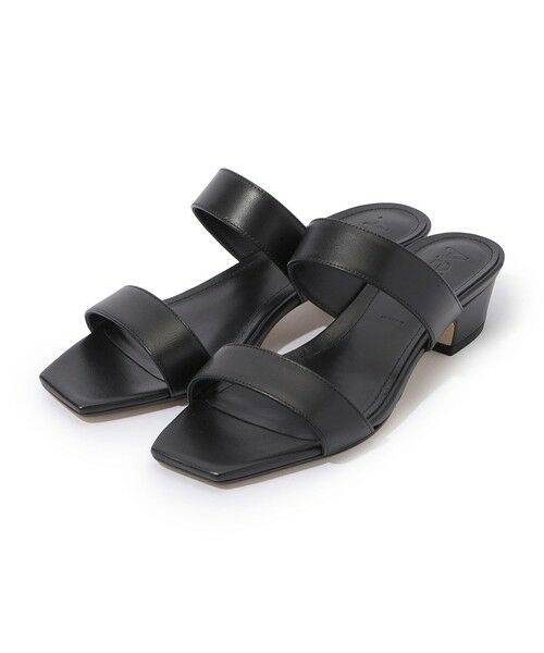 TOMORROWLAND / トゥモローランド サンダル | Aeyde KEMI スクエアトゥサンダル（19 ブラック）