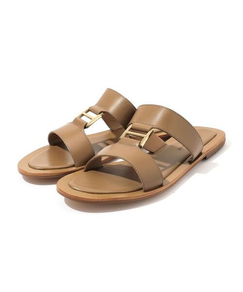 TOMORROWLAND / トゥモローランド サンダル | TOMORROWLAND バックル フラットサンダル | 詳細1