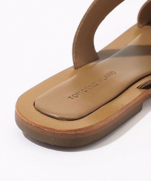 TOMORROWLAND / トゥモローランド サンダル | TOMORROWLAND バックル フラットサンダル | 詳細6