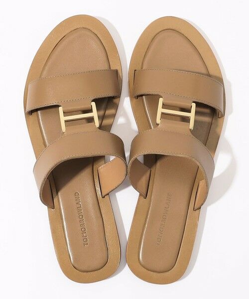 TOMORROWLAND / トゥモローランド サンダル | TOMORROWLAND バックル フラットサンダル | 詳細7