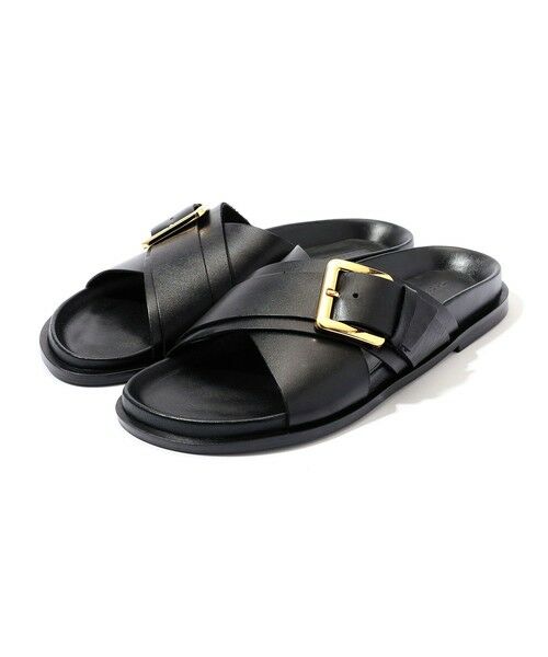 TOMORROWLAND / トゥモローランド サンダル | TOMORROWLADN フットベットサンダル（19 ブラック）