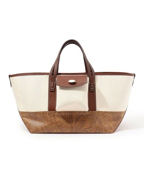 TOMORROWLAND / トゥモローランド トートバッグ | A VACATION LAND MUSTARD PAISLEY トートバッグ（26 アイボリー系）