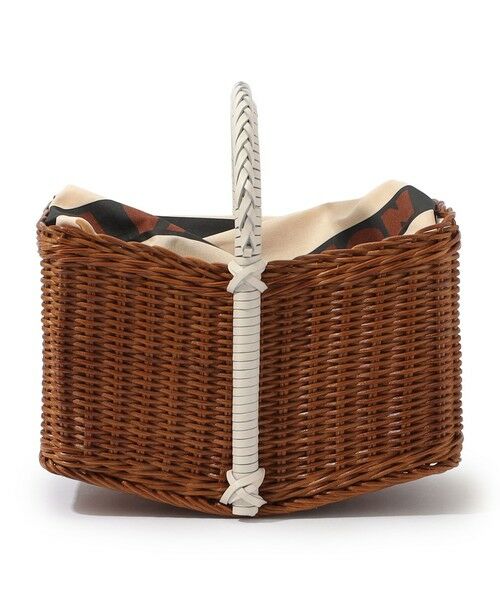 TOMORROWLAND / トゥモローランド かごバック | A VACATION SEESAW RTN S バッグ（44 ブラウン系）