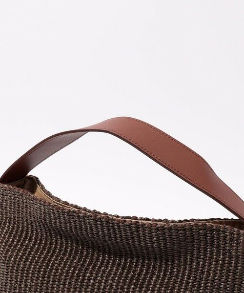 TOMORROWLAND / トゥモローランド ハンドバッグ | VIOLAd'ORO ラフィアシート ワンハンドルバッグ | 詳細5