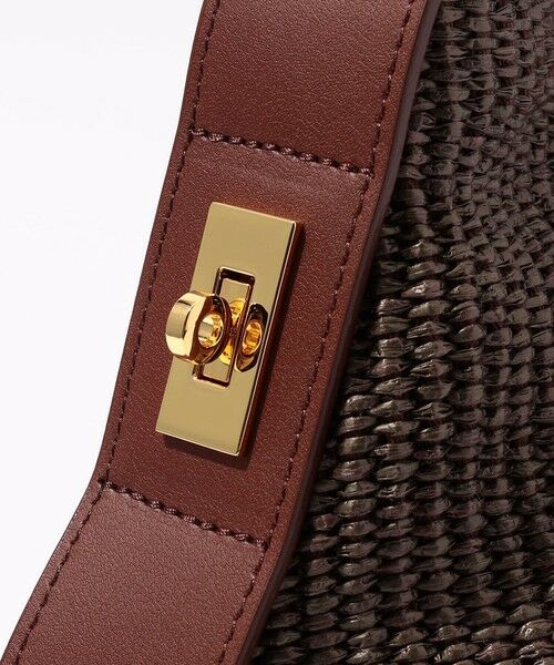 TOMORROWLAND / トゥモローランド ハンドバッグ | VIOLAd'ORO ラフィアシート ワンハンドルバッグ | 詳細6