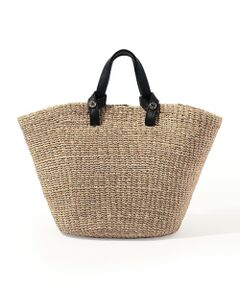 TOMORROWLAND / トゥモローランド かごバック | VIOLAd'ORO アバカ製 2WAYトートバッグ