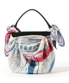 TOMORROWLAND / トゥモローランド ハンドバッグ | 【別注】MANIPURI SCARF ハンドバッグ