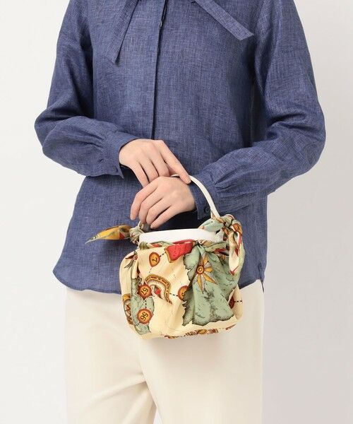 TOMORROWLAND / トゥモローランド ハンドバッグ | 【別注】MANIPURI SCARF ハンドバッグ | 詳細1