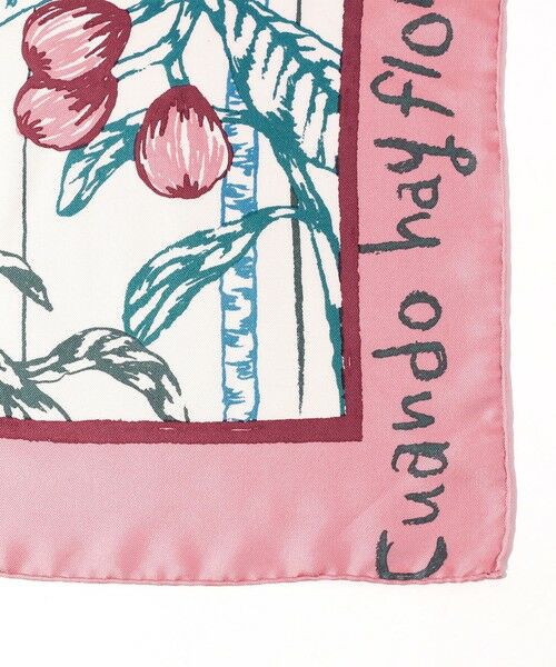 TOMORROWLAND / トゥモローランド バンダナ・スカーフ | MANIPURI GARDEN シルクスカーフ | 詳細3