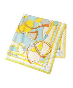 TOMORROWLAND / トゥモローランド バンダナ・スカーフ | MANIPURI TASSEL シルクスカーフ