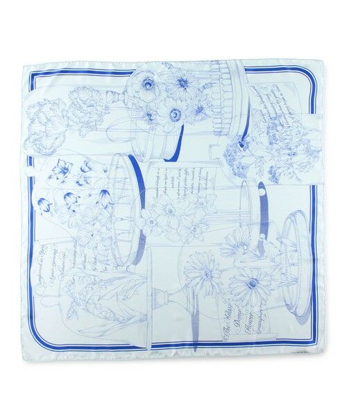 TOMORROWLAND / トゥモローランド バンダナ・スカーフ | MANIPURI DOME FLOWER シルクスカーフ | 詳細3