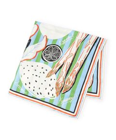 TOMORROWLAND / トゥモローランド バンダナ・スカーフ | manipuri VEGETABLES シルクスカーフ