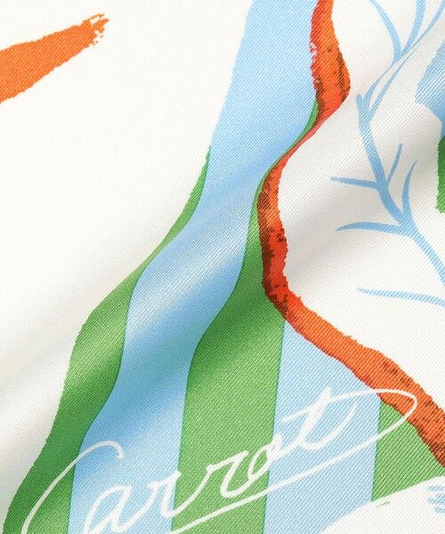 TOMORROWLAND / トゥモローランド バンダナ・スカーフ | manipuri VEGETABLES シルクスカーフ | 詳細5