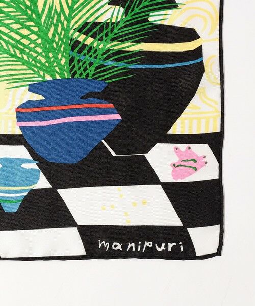 TOMORROWLAND / トゥモローランド バンダナ・スカーフ | MANIPURI SHANGRI-LA シルクスカーフ | 詳細3
