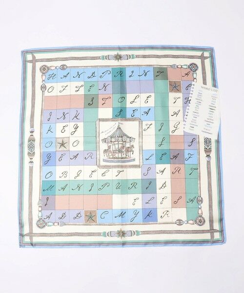 TOMORROWLAND / トゥモローランド バンダナ・スカーフ | MANIPURI CROSSWORD シルクスカーフ | 詳細6