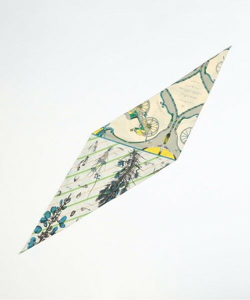 TOMORROWLAND / トゥモローランド バンダナ・スカーフ | manipuri CARRIAGE シルクスカーフ | 詳細3