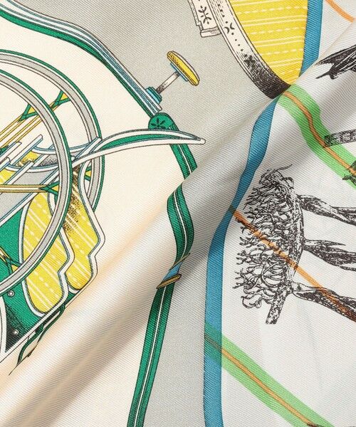 TOMORROWLAND / トゥモローランド バンダナ・スカーフ | manipuri CARRIAGE シルクスカーフ | 詳細4