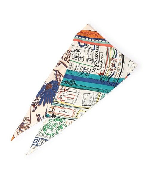 TOMORROWLAND / トゥモローランド バンダナ・スカーフ | manipuri FLORA シルクスカーフ（01 その他）