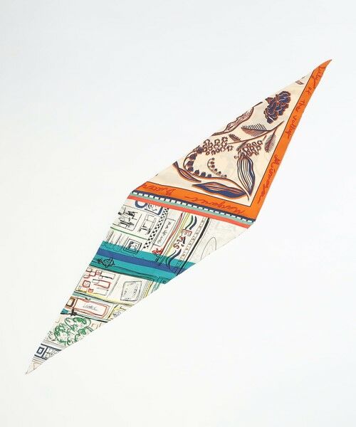 TOMORROWLAND / トゥモローランド バンダナ・スカーフ | manipuri FLORA シルクスカーフ | 詳細3