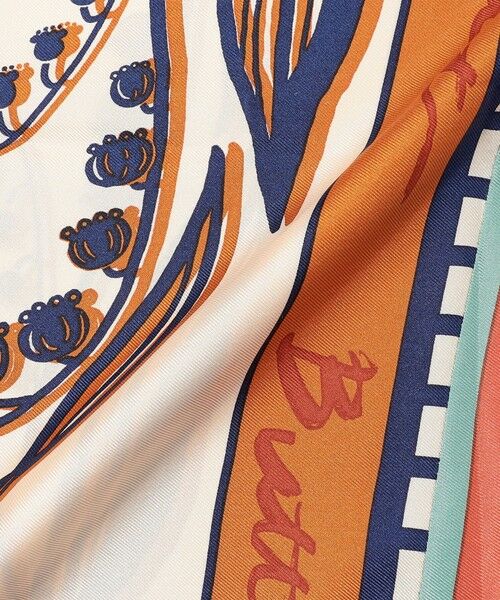 TOMORROWLAND / トゥモローランド バンダナ・スカーフ | manipuri FLORA シルクスカーフ | 詳細4