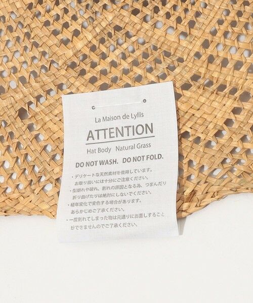 TOMORROWLAND / トゥモローランド ハット | La Maison de Lyllis HEMELI ストローハット | 詳細6