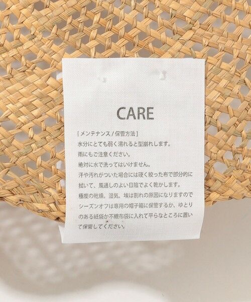 TOMORROWLAND / トゥモローランド ハット | La Maison de Lyllis HEMELI ストローハット | 詳細7