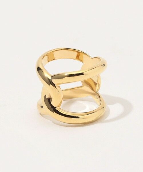 TOMORROWLAND / トゥモローランド リング | 【別注】PHILIPPE AUDIBERT ゴールド スカーフリング | 詳細3