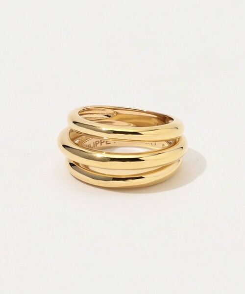TOMORROWLAND / トゥモローランド リング | 【別注】PHILIPPE AUDIBERT ゴールド スカーフリング | 詳細2