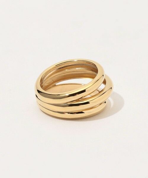 TOMORROWLAND / トゥモローランド リング | 【別注】PHILIPPE AUDIBERT ゴールド スカーフリング | 詳細3