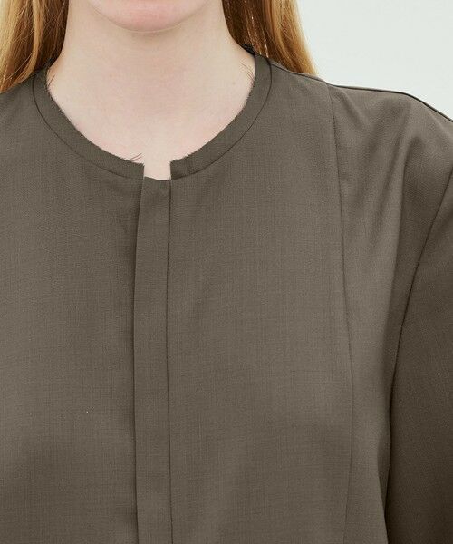 TOMORROWLAND / トゥモローランド シャツ・ブラウス | Super120'sウォッシャブルウール ハーフスリーブシャツ | 詳細5