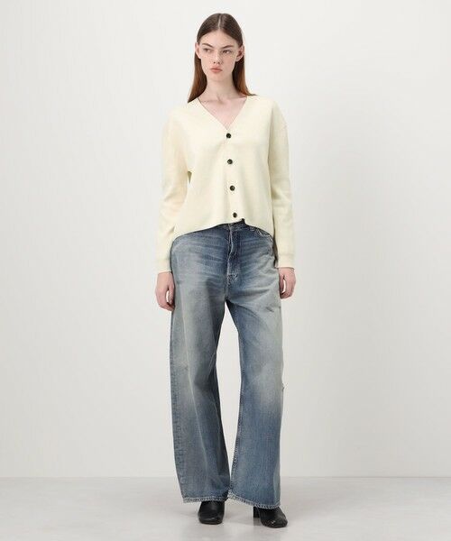 TOMORROWLAND / トゥモローランド カーディガン・ボレロ | ELS cotton Vネックカーディガン | 詳細1