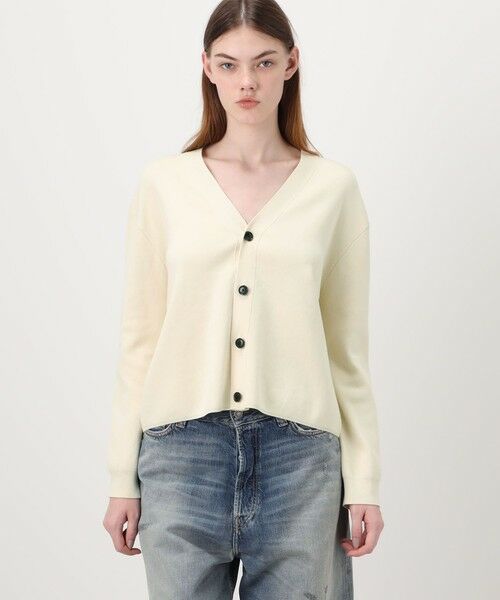 TOMORROWLAND / トゥモローランド カーディガン・ボレロ | ELS cotton Vネックカーディガン | 詳細2