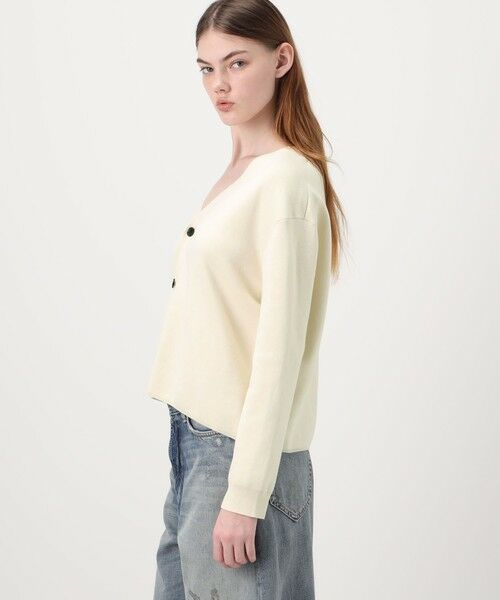 TOMORROWLAND / トゥモローランド カーディガン・ボレロ | ELS cotton Vネックカーディガン | 詳細3