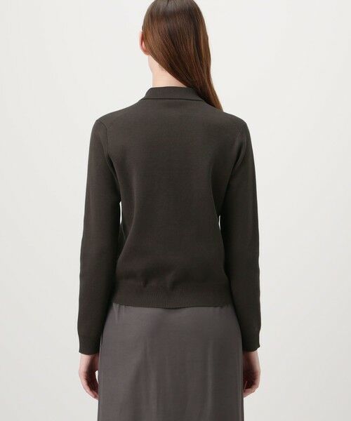 TOMORROWLAND / トゥモローランド カーディガン・ボレロ | ELS cotton ポロカーディガン | 詳細4