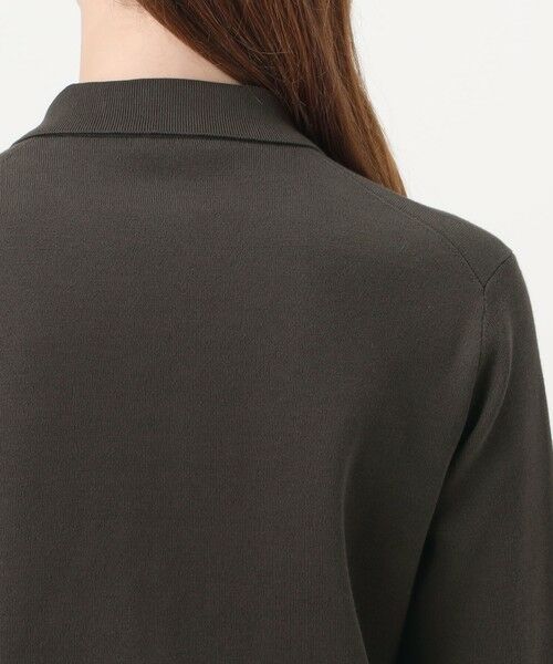 TOMORROWLAND / トゥモローランド カーディガン・ボレロ | ELS cotton ポロカーディガン | 詳細6