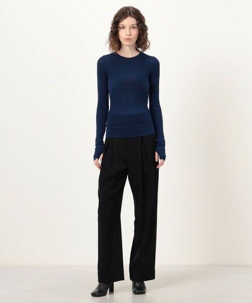 TOMORROWLAND / トゥモローランド カットソー | キュプラ天竺 プルオーバー | 詳細1