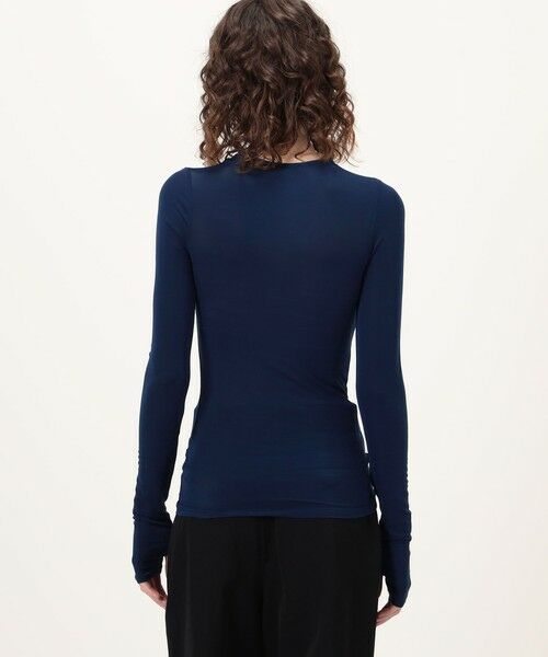 TOMORROWLAND / トゥモローランド カットソー | キュプラ天竺 プルオーバー | 詳細4