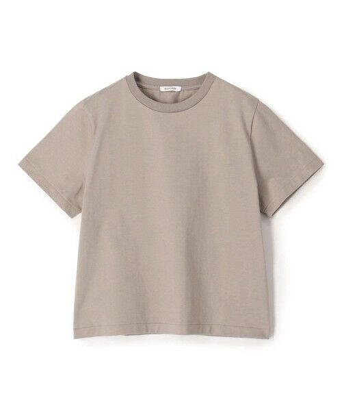 TOMORROWLAND / トゥモローランド Tシャツ | ヘビーコットン リラックスフィットティー（43 ベージュ）