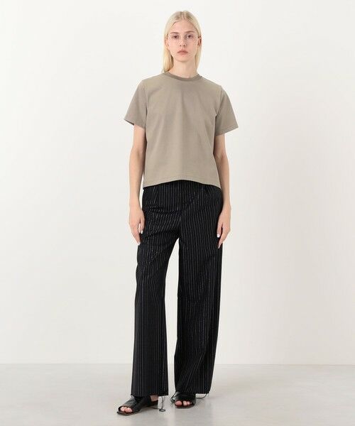 TOMORROWLAND / トゥモローランド Tシャツ | ヘビーコットン リラックスフィットティー | 詳細1